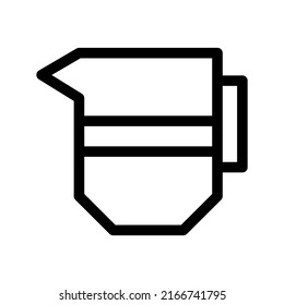 jug icon or logo isolated sign symbol vector illustration - high quality black style vector icons
