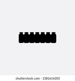 jug icon sign signifier vector