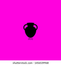 jug icon sign signifier vector