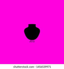 jug icon sign signifier vector