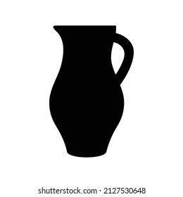 jug icon vector ceramic jug sign