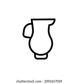 Jug icon in vector. Logotype