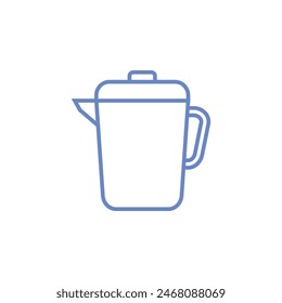 Jug Icon Vector Plantilla Ilustración Diseño