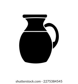 jug icons set,coffee jug,tea jug vector isolated on background