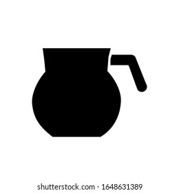 Jug icon,vector illustration. Flat design style. vector jug icon illustration isolated on White background, jug icon Eps10. jug icons graphic design vector symbols.