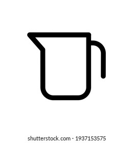 Jug icon,vector illustration. Flat design style. vector jug icon illustration isolated on White background, jug icon Eps10. jug icons graphic design vector symbols.