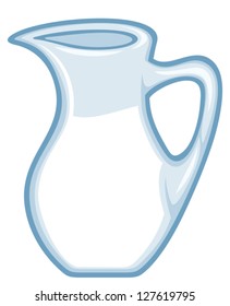 jug of milk (pitcher)