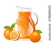 jug of orange juice