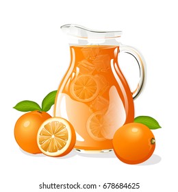 jug of orange juice