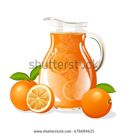 jug of orange juice