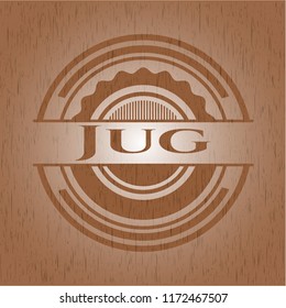 Jug  realistic wood emblem