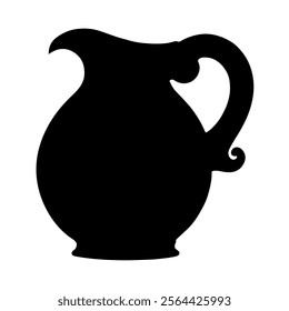 Jug silhouette vector icon sign symbol illustration design