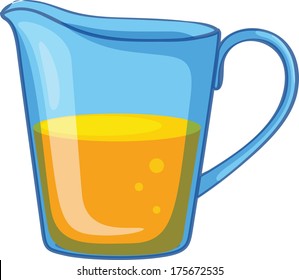 Pitcher And Glass Of Orange Drink, Jug Of Orange Juice Royalty Free SVG,  Cliparts, Vectors, and Stock Illustration. Image 71427423.