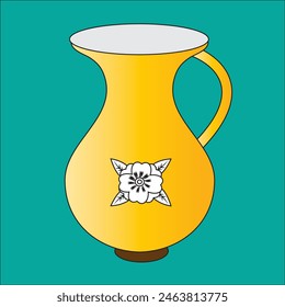 jug vector design art and EPS file