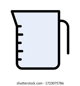 jug vector flat color icon 