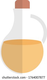 icono de color plano vectorial de yuca 