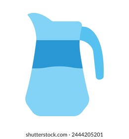Jug Vector Flat Icon Design