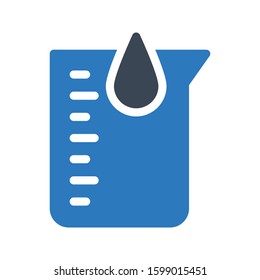 jug vector glyph color icon 