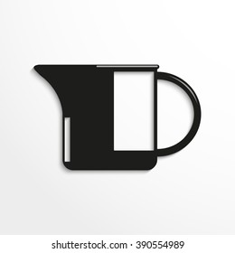 Jug. Vector icon.