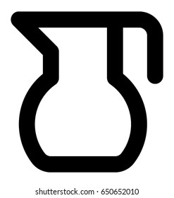 Jug Vector Icon