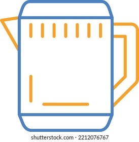 Jug vector icon. Can be used for printing, mobile and web applications.
