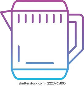 Icono vectorial de jug. Se puede usar para imprimir, móviles y aplicaciones web.