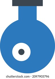 jug vector illustration isolated on a transparent background. glyph vector icons for concept or web graphics.