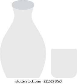 jug  Vector illustration on a transparent background. Premium quality symmbols. Line Color vector icons for concept and graphic design.