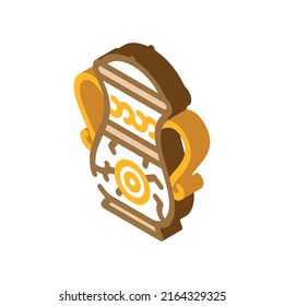 jug vintage isometric icon vector. jug vintage sign. isolated symbol illustration