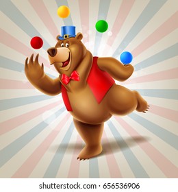  juggler bear