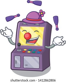 Juggling Arcade Machine Cartoon Shape Stock Vector (Royalty Free ...