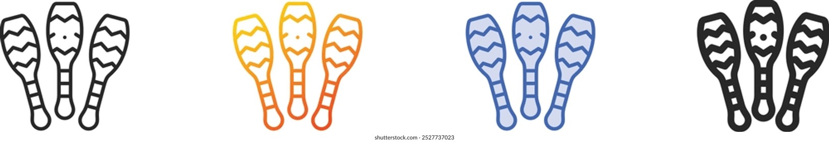 Juggling icon.Thin Linear, Gradient, Blue Stroke and bold Style Design Isolated On White Background