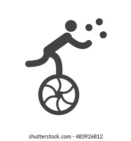 Juggling Sticks on Ball
