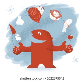 Juggling a Well-Balanced Diet