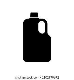 jugs silhouette vector icon