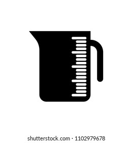 jugs silhouette vector icon