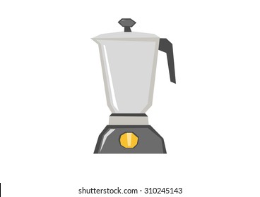 juice blender cartoon vector