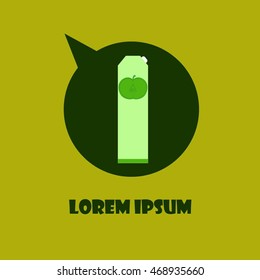 Juice bottle icon