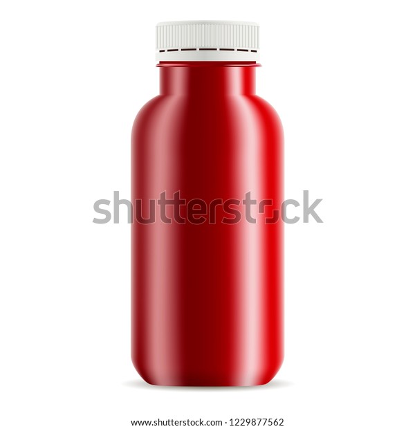 Download Juice Bottle Mockup Realistic 3d Vector Stock Vector Royalty Free 1229877562