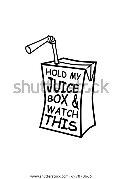 Juice Box Illustration Stock Vector (Royalty Free) 697873666