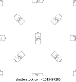 Juice can pattern seamless vector repeat geometric for any web design