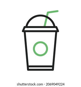 Juice cup icon vector image. Can also be used for Physical Fitness. Suitable for mobile apps, web apps and print media.