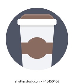 Juice Cup Vector Icon