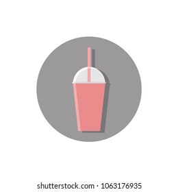 Juice Cup Vector Template Design Illustration