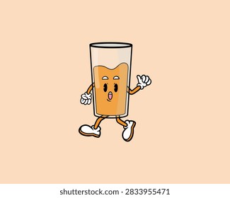 Juice Cute Character icon Design