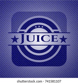 Juice denim background
