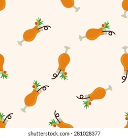 juice drink , cartoon seamless pattern background