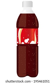 juice drink pet bottle Vector 