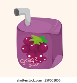 juice drink theme elements