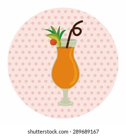 juice drink theme elements